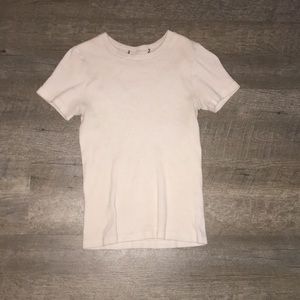Brandy Melville Tight Fitting Pink Top
